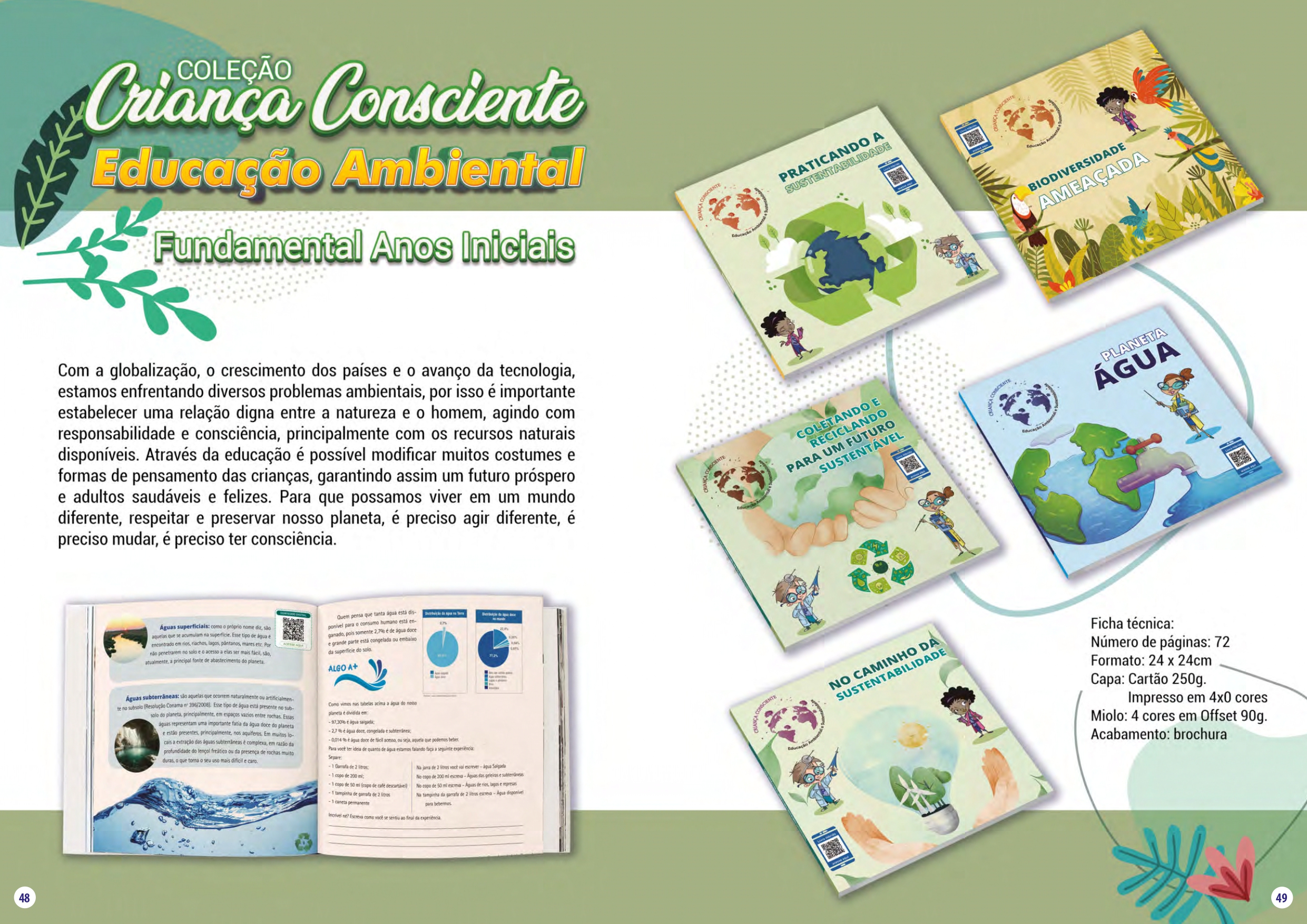 COLEÇÃO CRIANÇA CONSCIENTE - EDUCAÇÃO AMBIENTAL